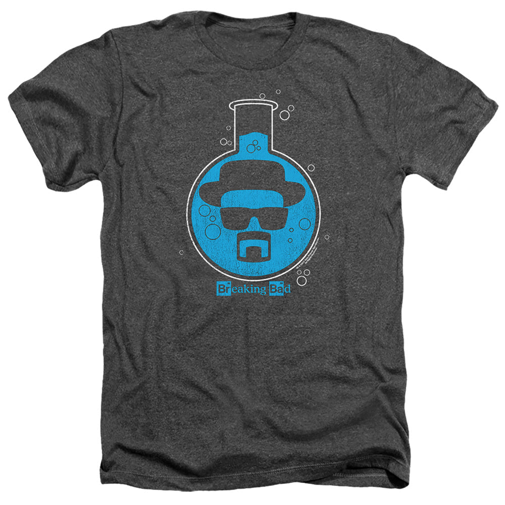 Breaking Bad Bad Breaker Heather Mens T Shirt Black Officially Licensed