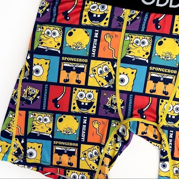 ODD SpongeBob SquarePants Nickelodeon Odd Sox Boxer Briefs (Large)