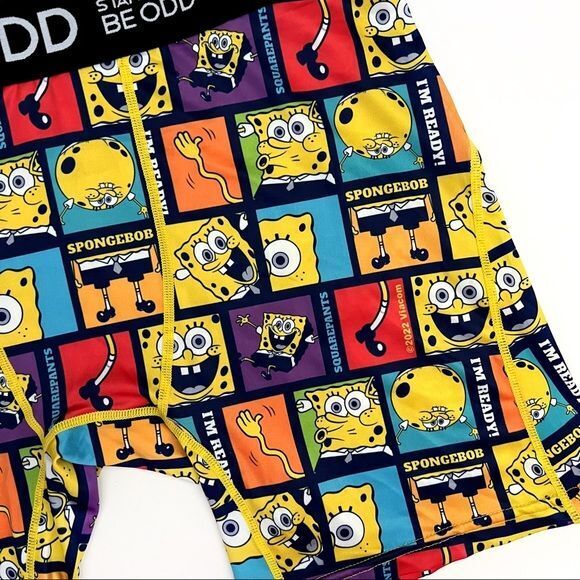 ODD SpongeBob SquarePants Nickelodeon Odd Sox Boxer Briefs (Large)