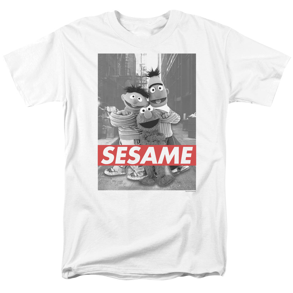 Sesame Street Sesame Mens T Shirt White Officially Licensed