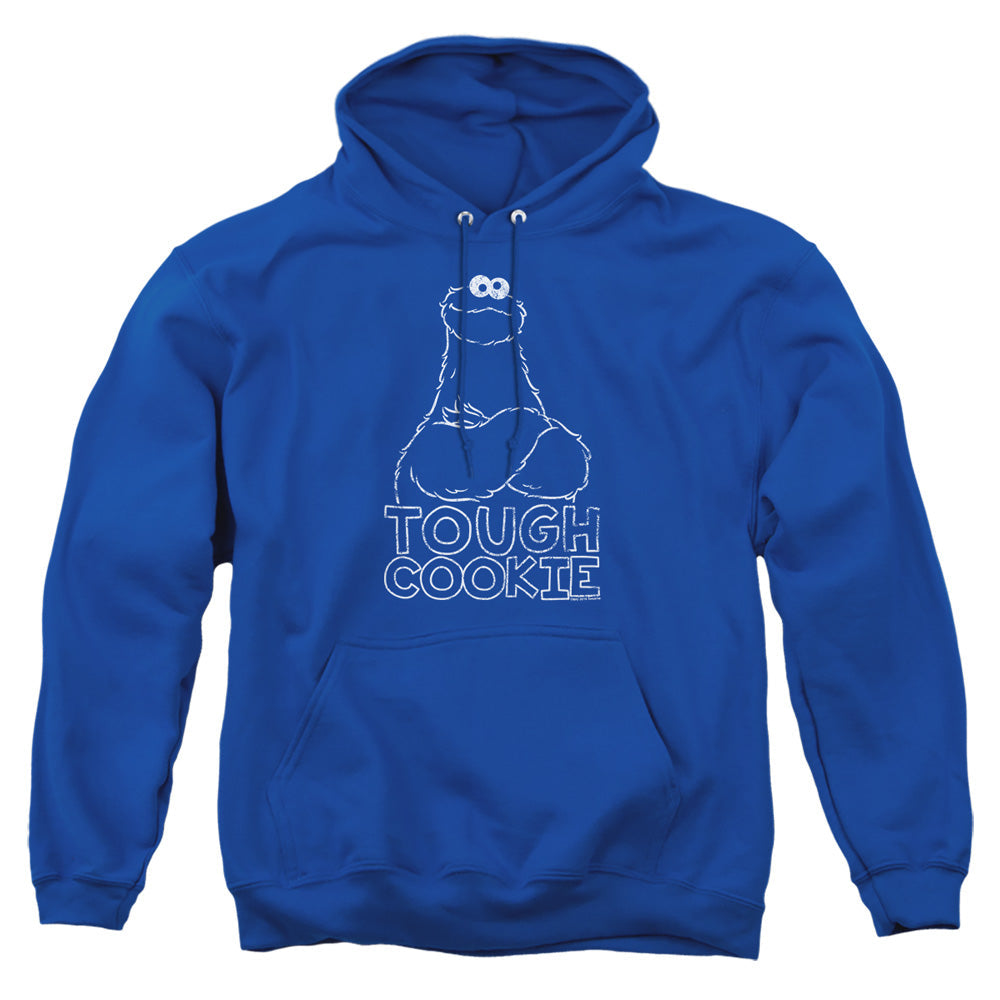 Sesame Street Touch Cookie Mens Hoodie Royal Officially Licensed