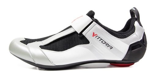 Vittoria THL Triathlon Cycling Shoes, White, EU 41, EU 42