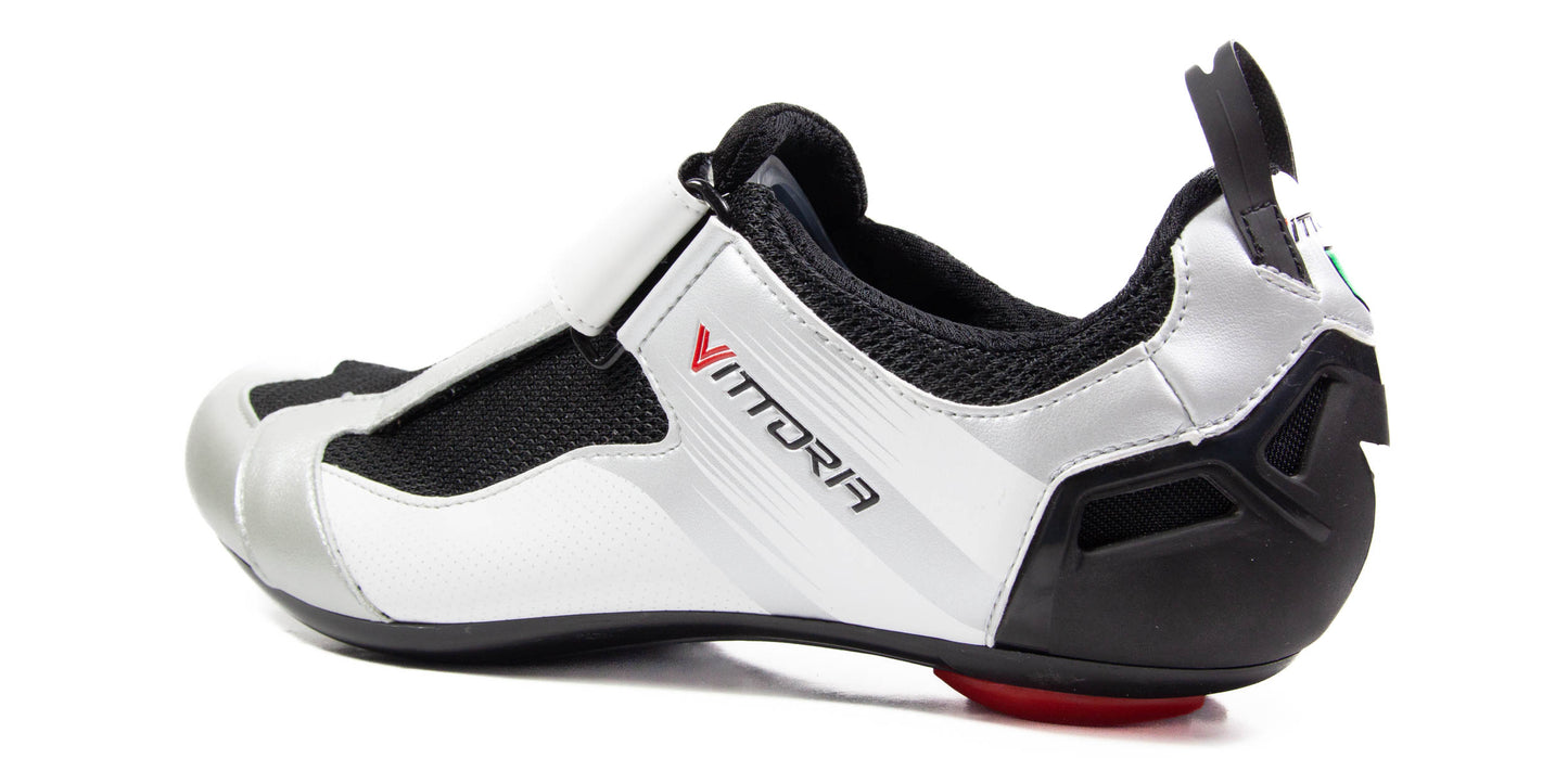 Vittoria THL Triathlon Cycling Shoes, White, EU 41, EU 42