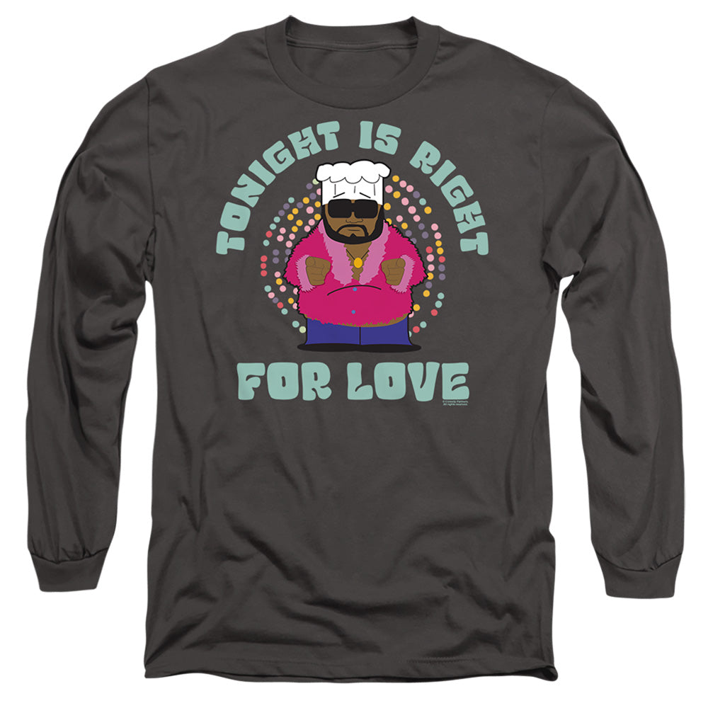 South Park Tonight Is Right Mens Long Sleeve Shirt Charcoal Officially Licensed