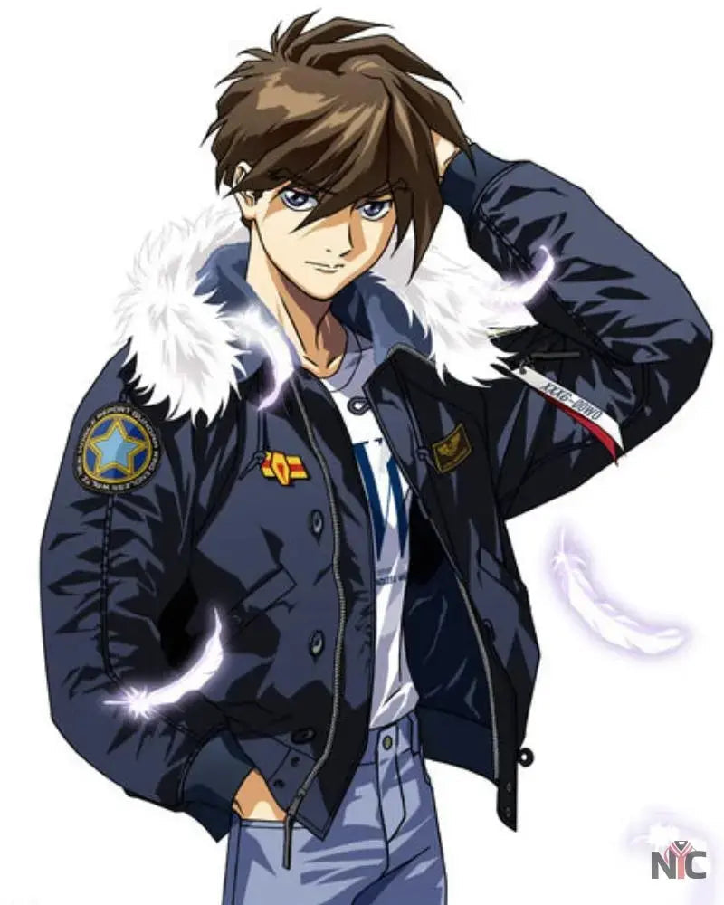 STRICT-G x ALPHA Mobile Suit Gundam Wing Endless Waltz Heero Yuy N-2B Jacket