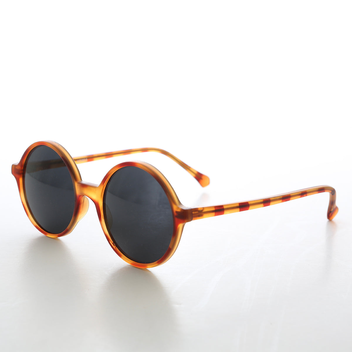 Perfect Circle Round Vintage Mod Sunglasses - Ira