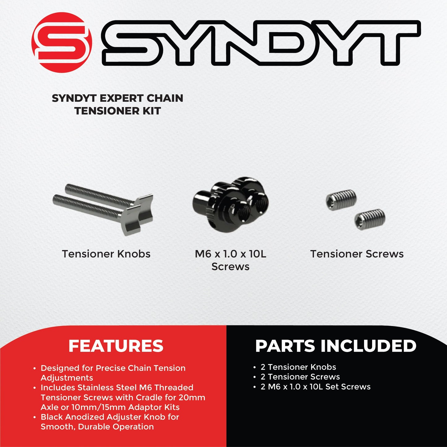 Syndyt EX BMX Bike Chain Tensioner Kit