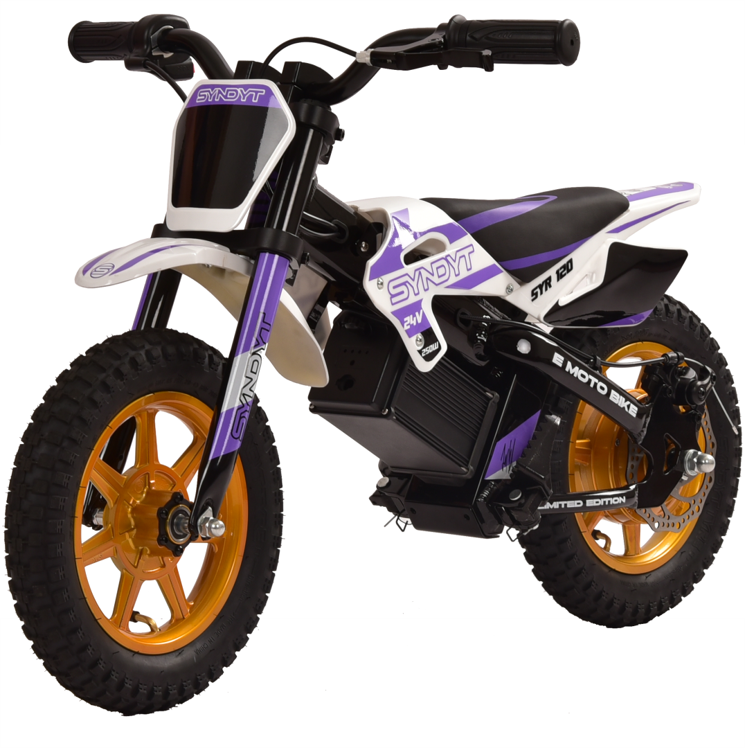SYNDYT SYR 120 12" E Balance Bike. 24 Volts. 10 AH. 250 Watts. 5, 8, 12mph