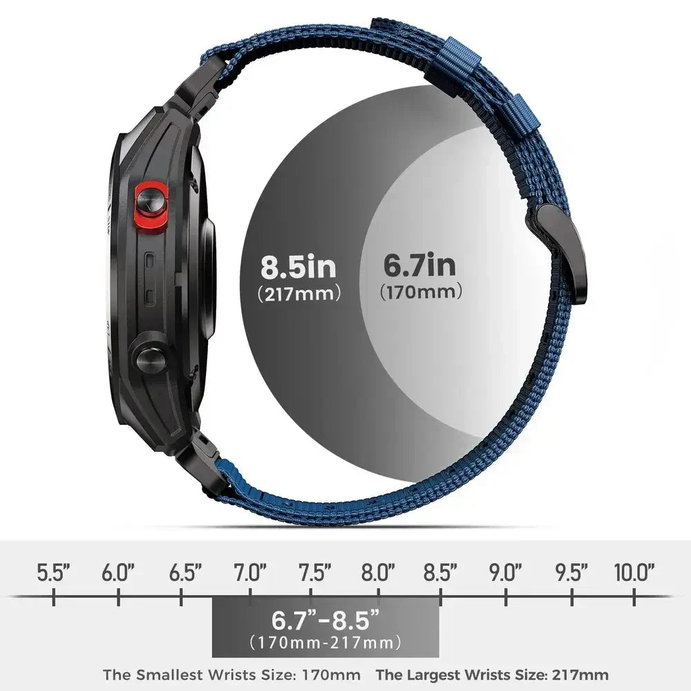Garmin Tactical Nylon Strap - Durable QuickFit Band