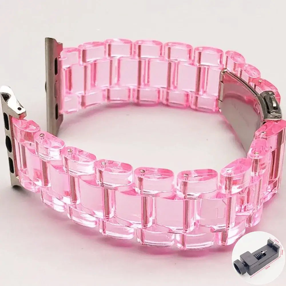Apple Watch Resin Strap - Stylish, Durable Design