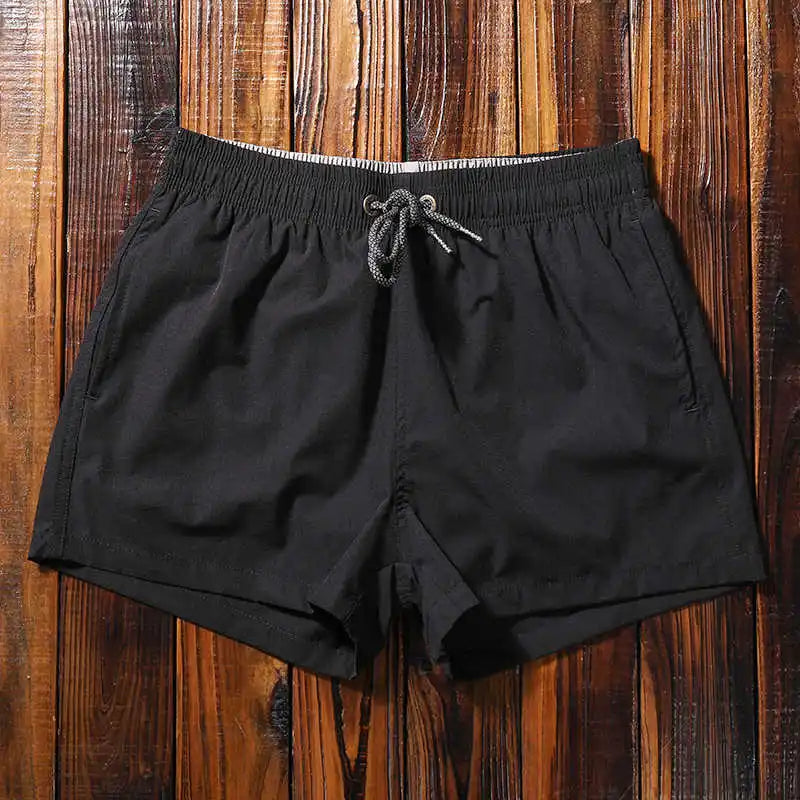 Solid Swim Shorts