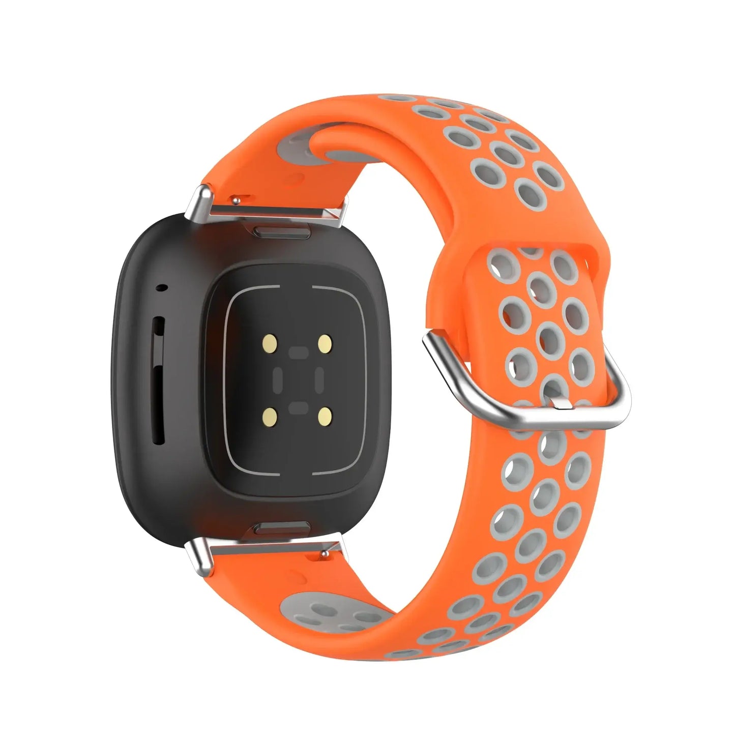 Fitbit Versa & Sense Silicone Band - Breathable Stylish Straps