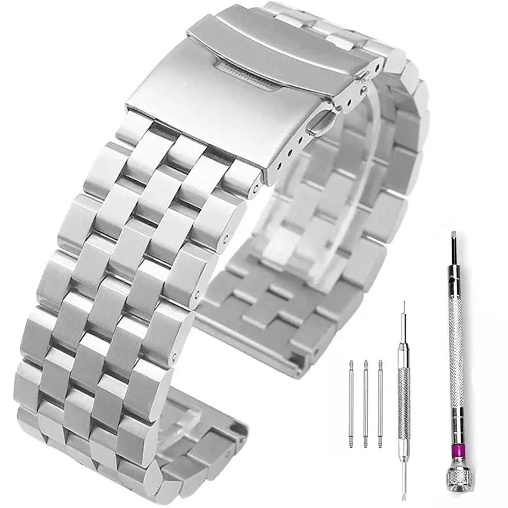 Samsung Galaxy Watch Stainless Steel Strap - Sleek Design