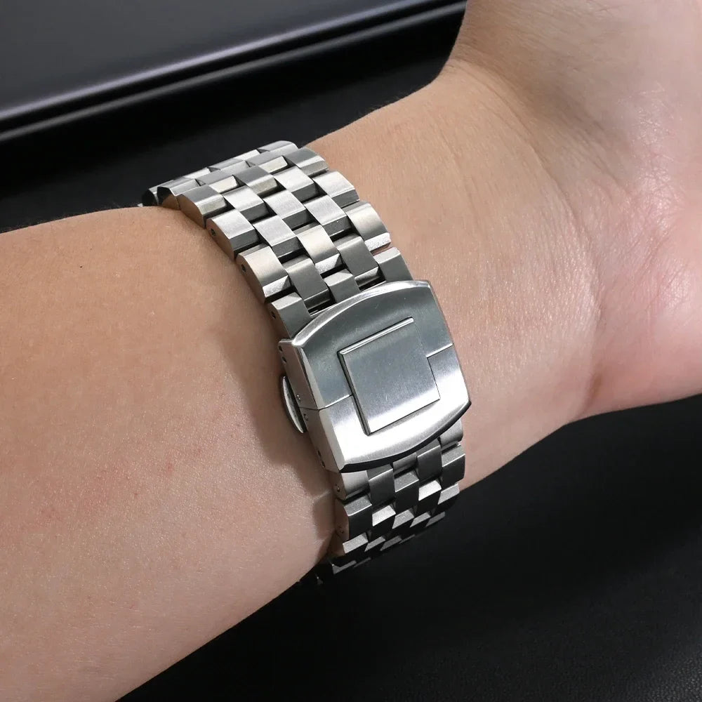 Garmin Stainless Steel Strap - Durable Elegant Bracelet