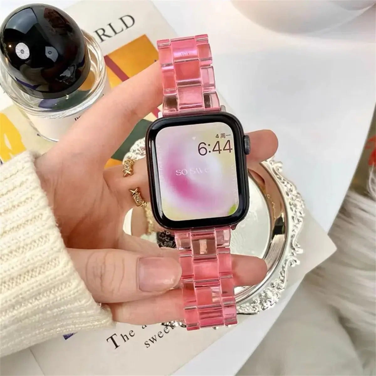 Apple Watch Resin Strap - Stylish, Durable Design