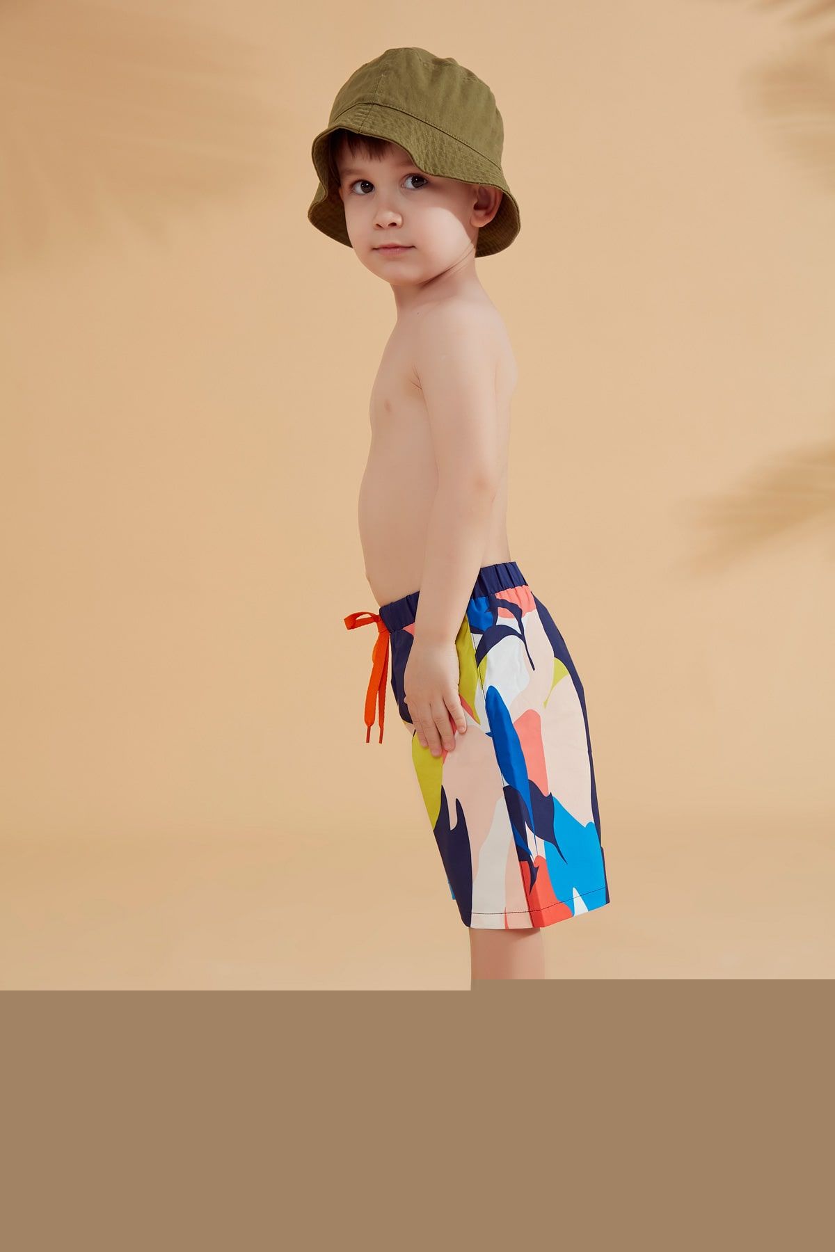 Woven Navy Boys Shorts B2360