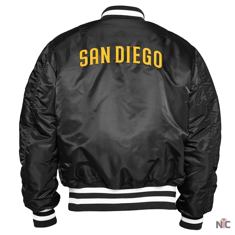 San Diego Padres Bomber MA-1 Jacket