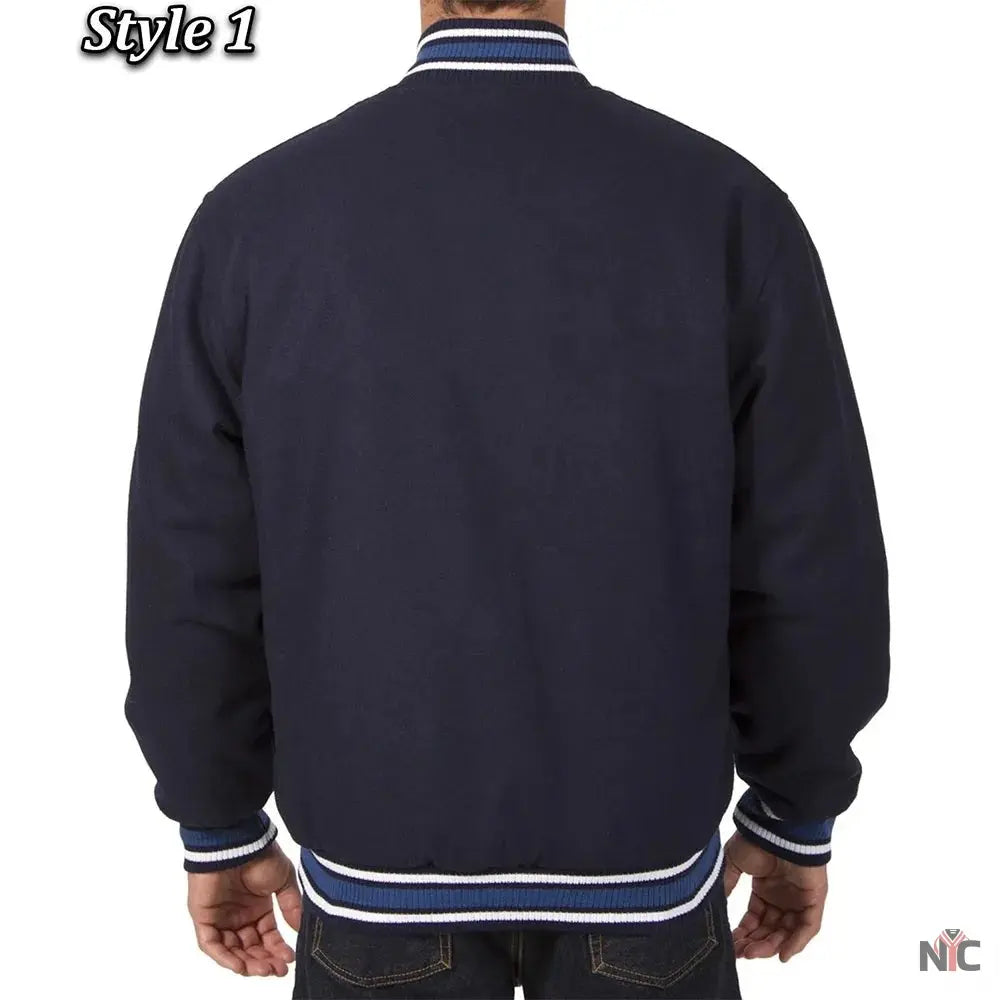 San Diego Padres Navy Blue Wool Jacket