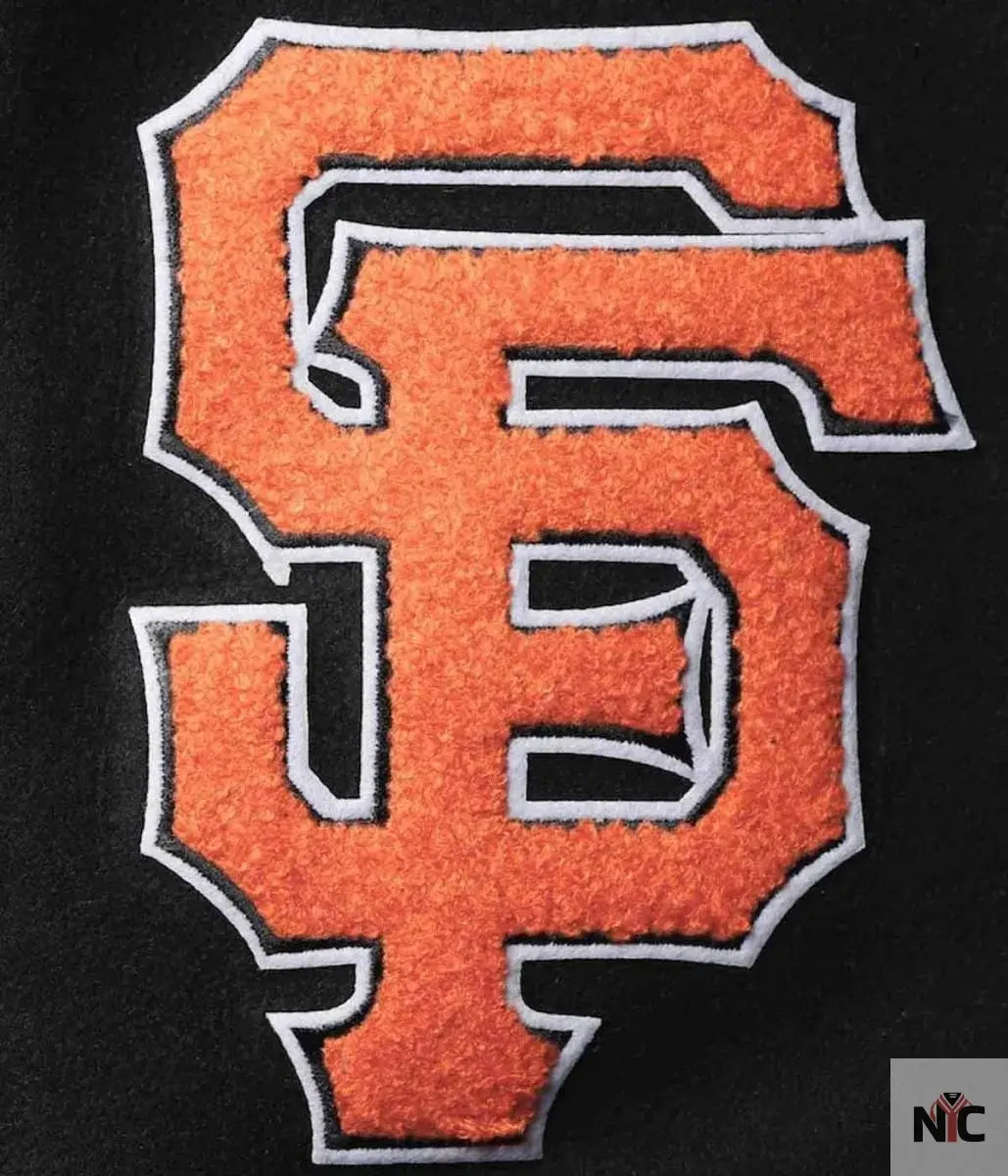 San Francisco Giants Letterman Full-Zip Jacket