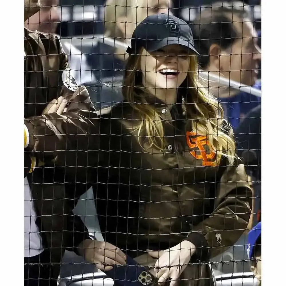 San Diego Padres Emma Stone Bomber Jacket
