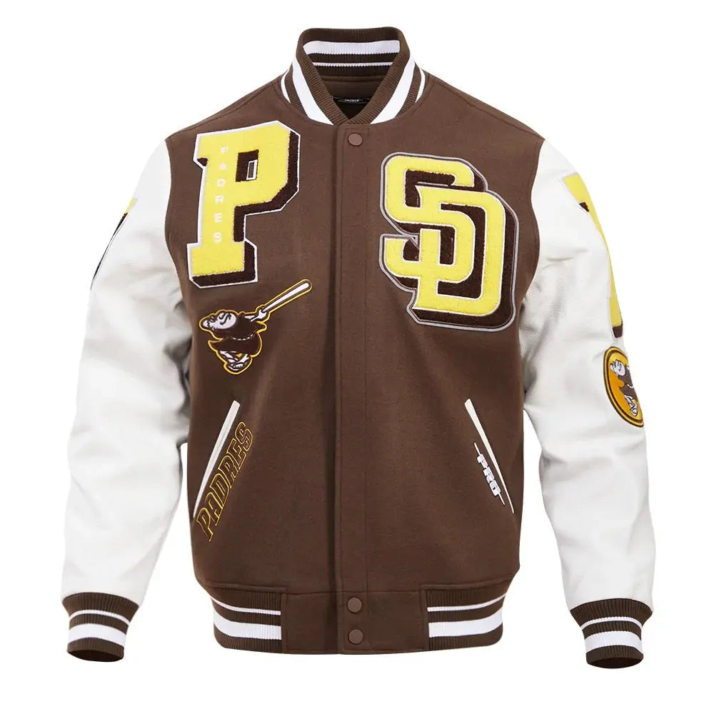 San Diego Padres Mashup Varsity Jacket