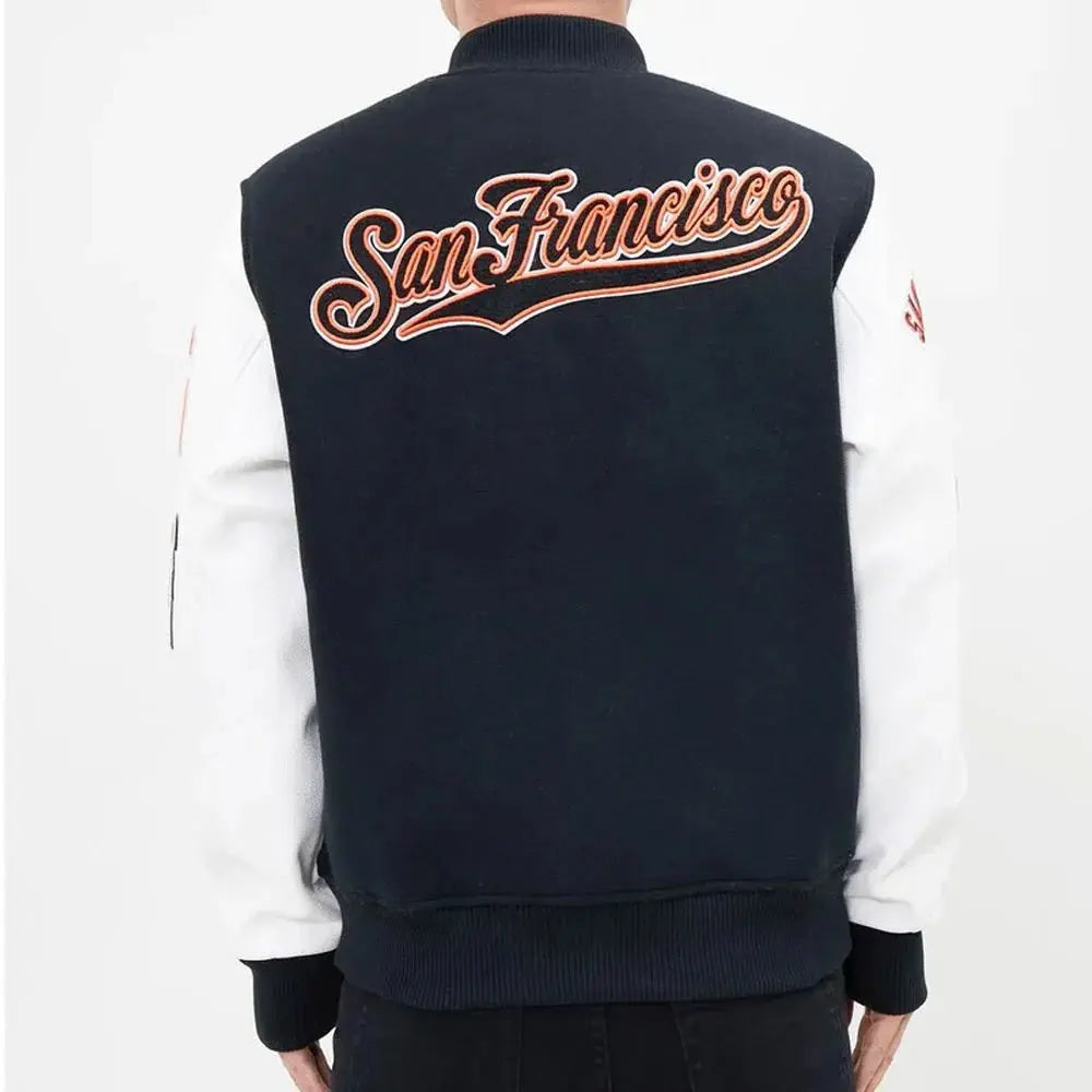 San Francisco Giants Letterman Full-Zip Jacket