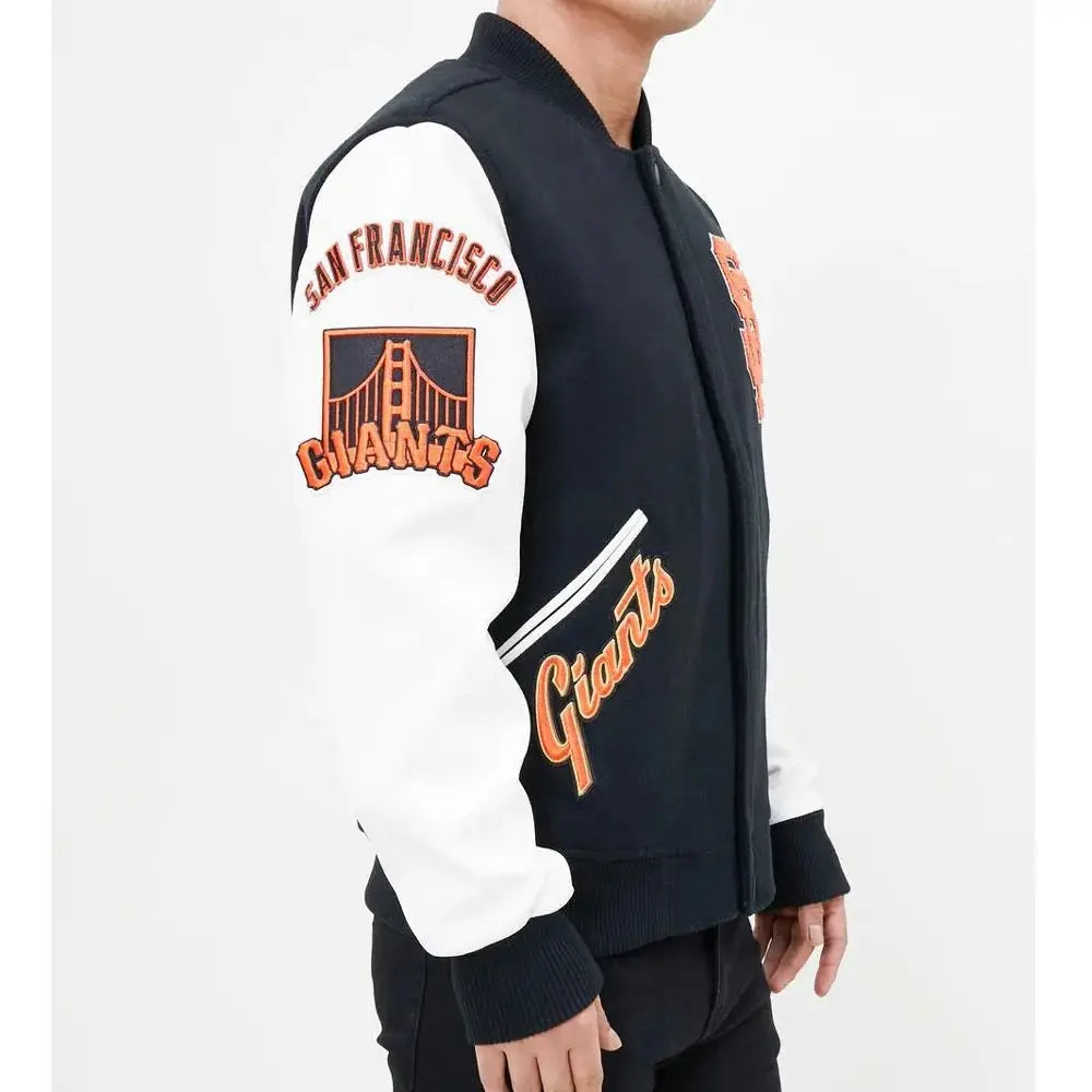 San Francisco Giants Letterman Full-Zip Jacket