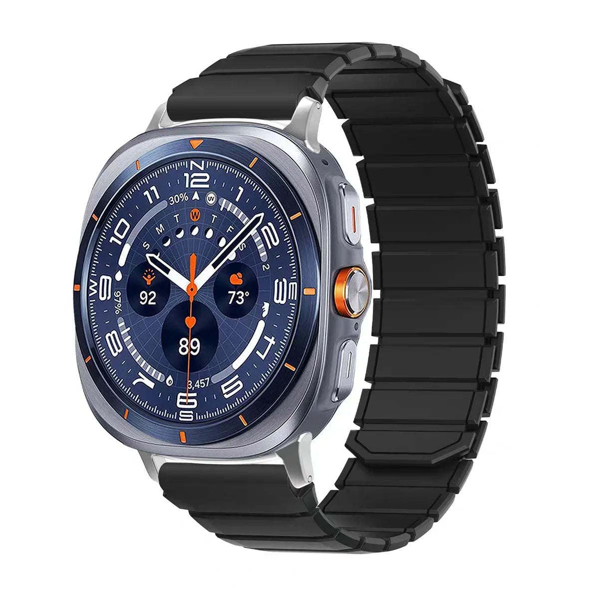 Samsung Galaxy Watch8, 9 & Ultra Magnetic Silicone Loop Band
