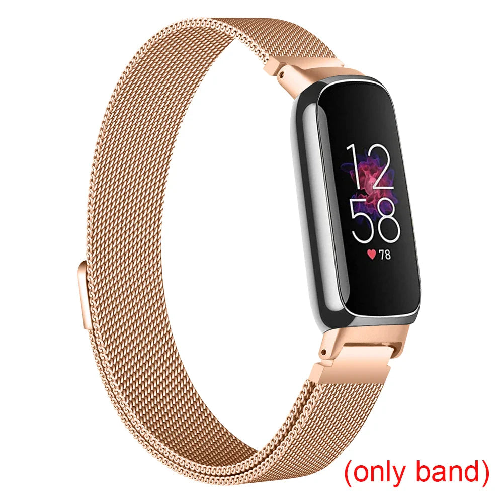Fitbit Inspire 3 Magnetic Mesh Band - Stylish and Comfortable