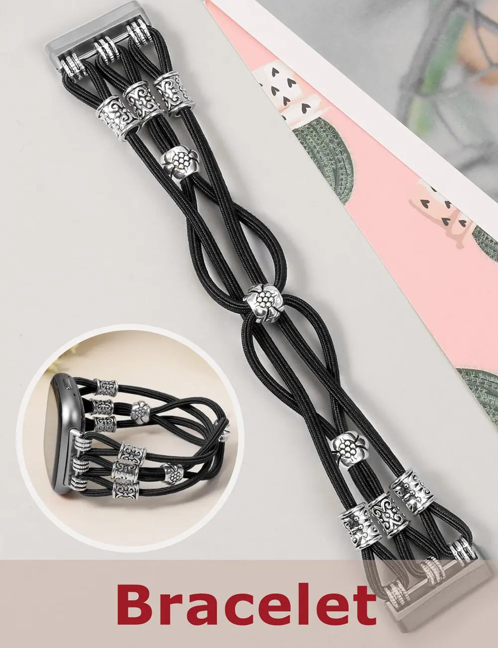 Beaded Fitbit Versa & Sense Bands