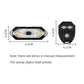 LED Bike Turn Signal Rear Light with Remote and USB Rechargeable Battery