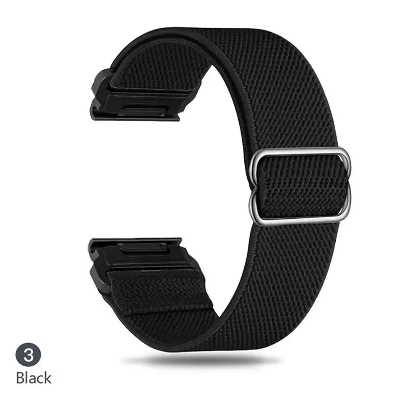 Garmin Elastic Nylon Band - Stylish, Comfortable - QuickFit