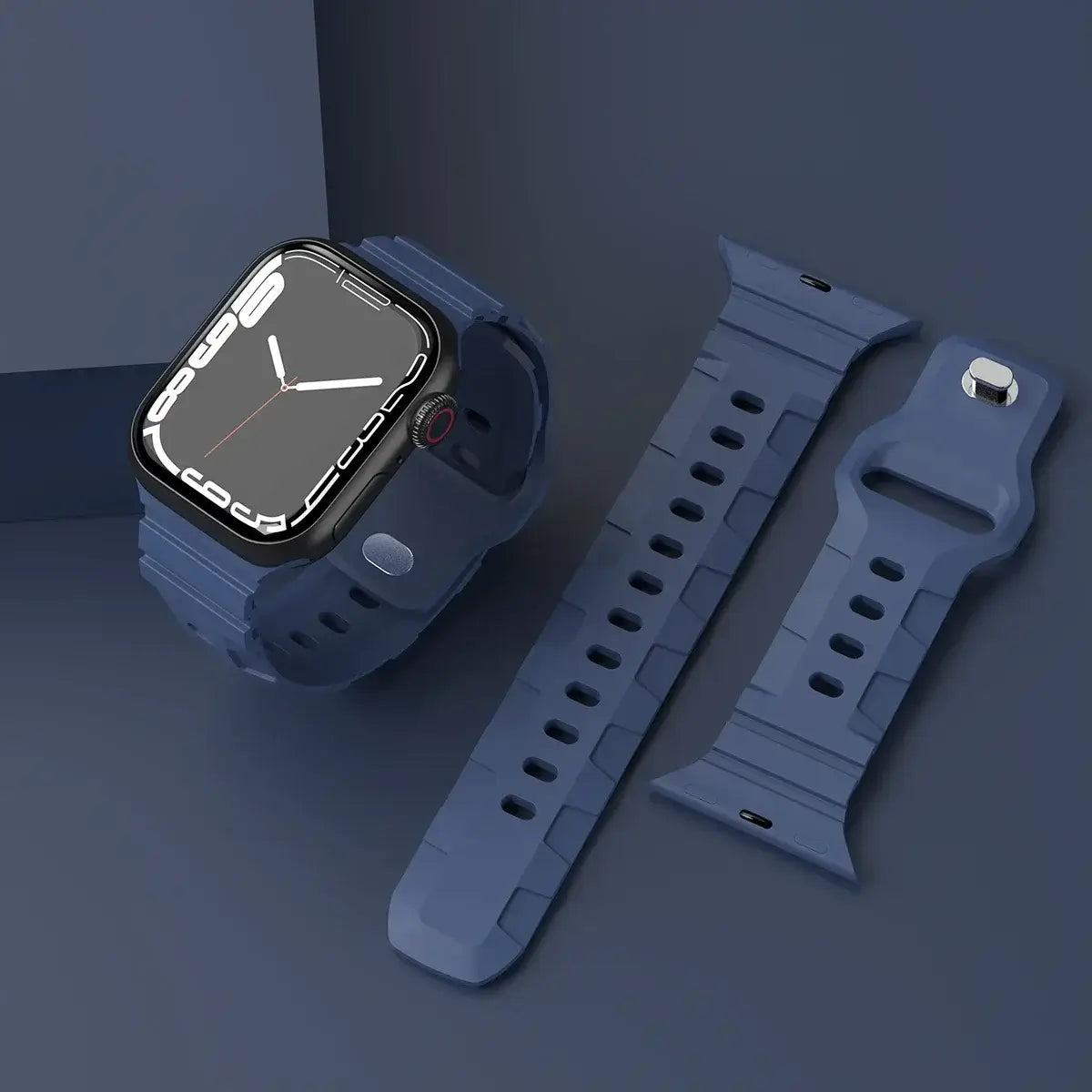 Apple Watch Silicone Strap - Soft Waterproof Flexible Band