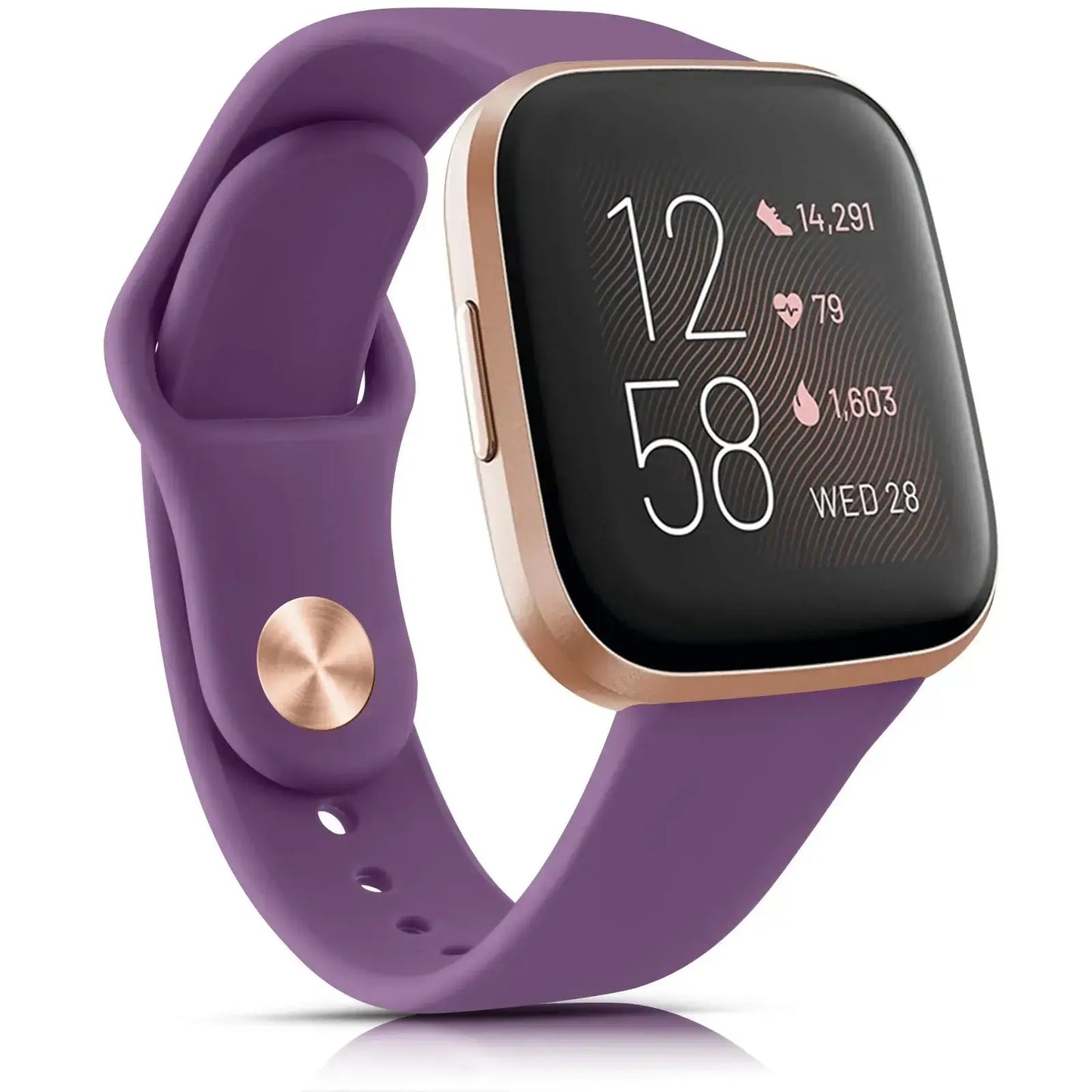 Fitbit Versa & Sense Silicone Strap - Soft Waterproof Design