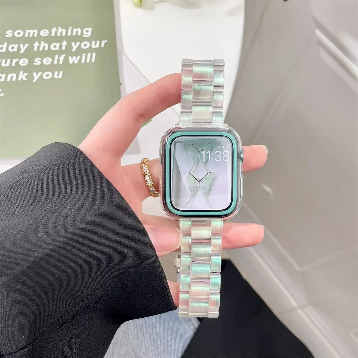 Apple Watch Resin Strap - Stylish, Durable Design