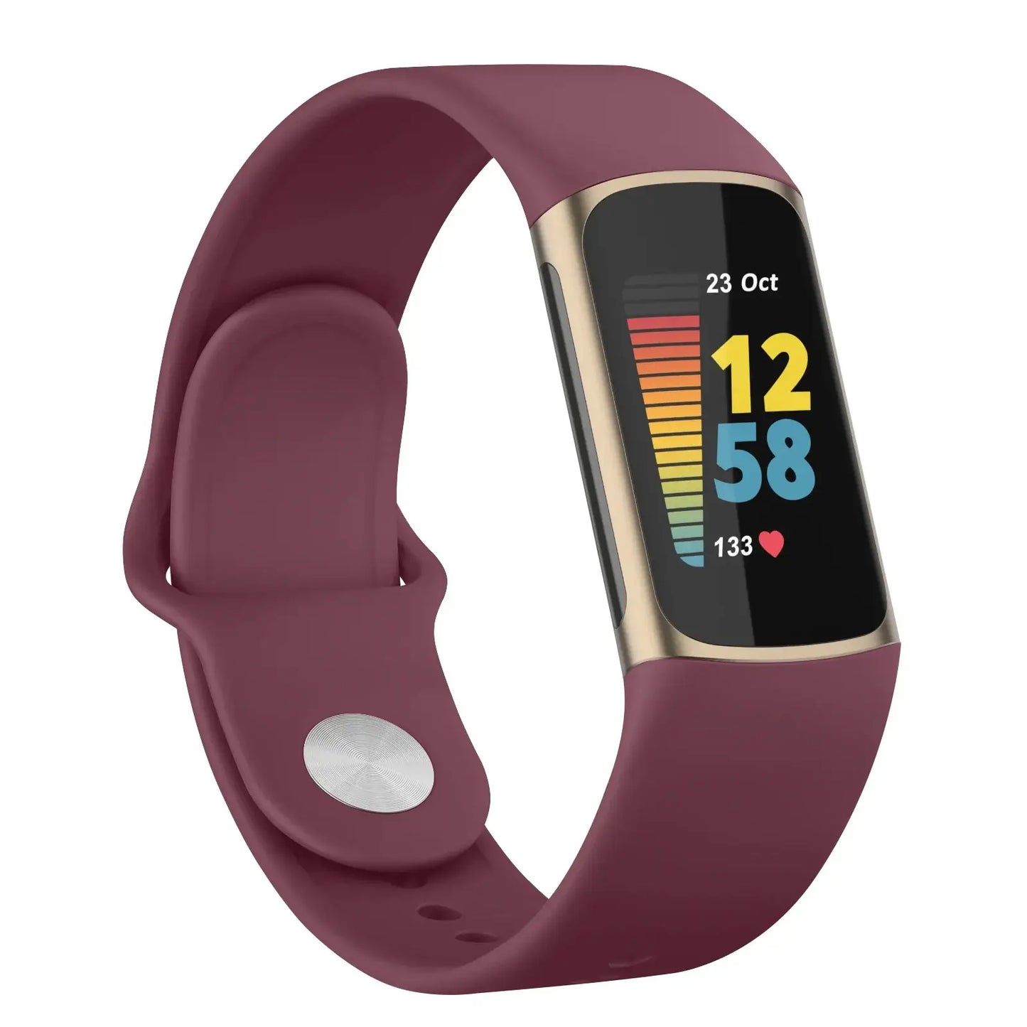 Fitbit Charge 5 6 Silicone Band - Soft Comfortable Design