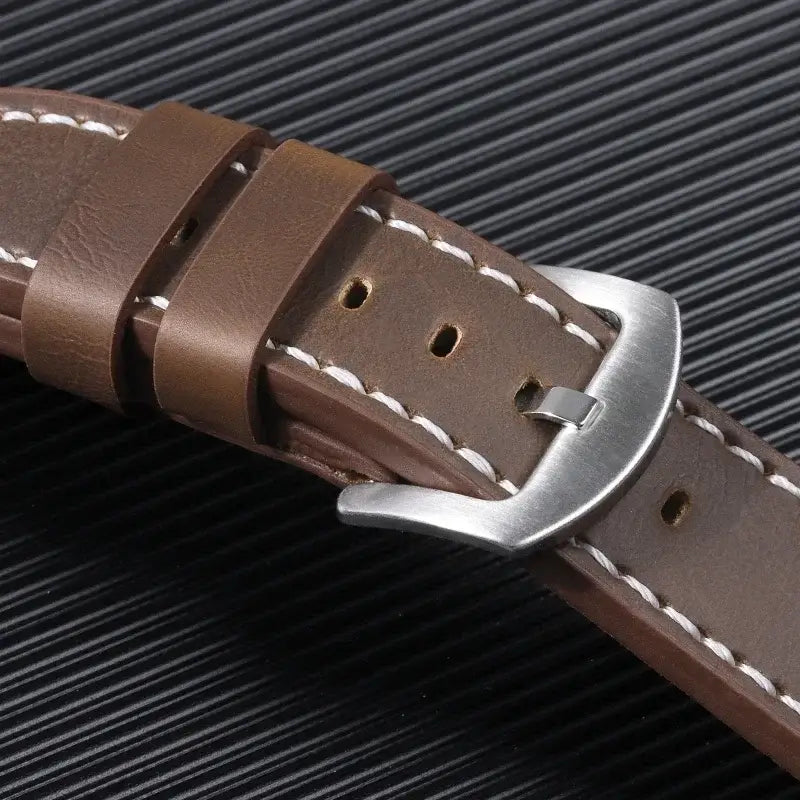 Samsung Galaxy Watch Leather Strap - Premium Classic Design
