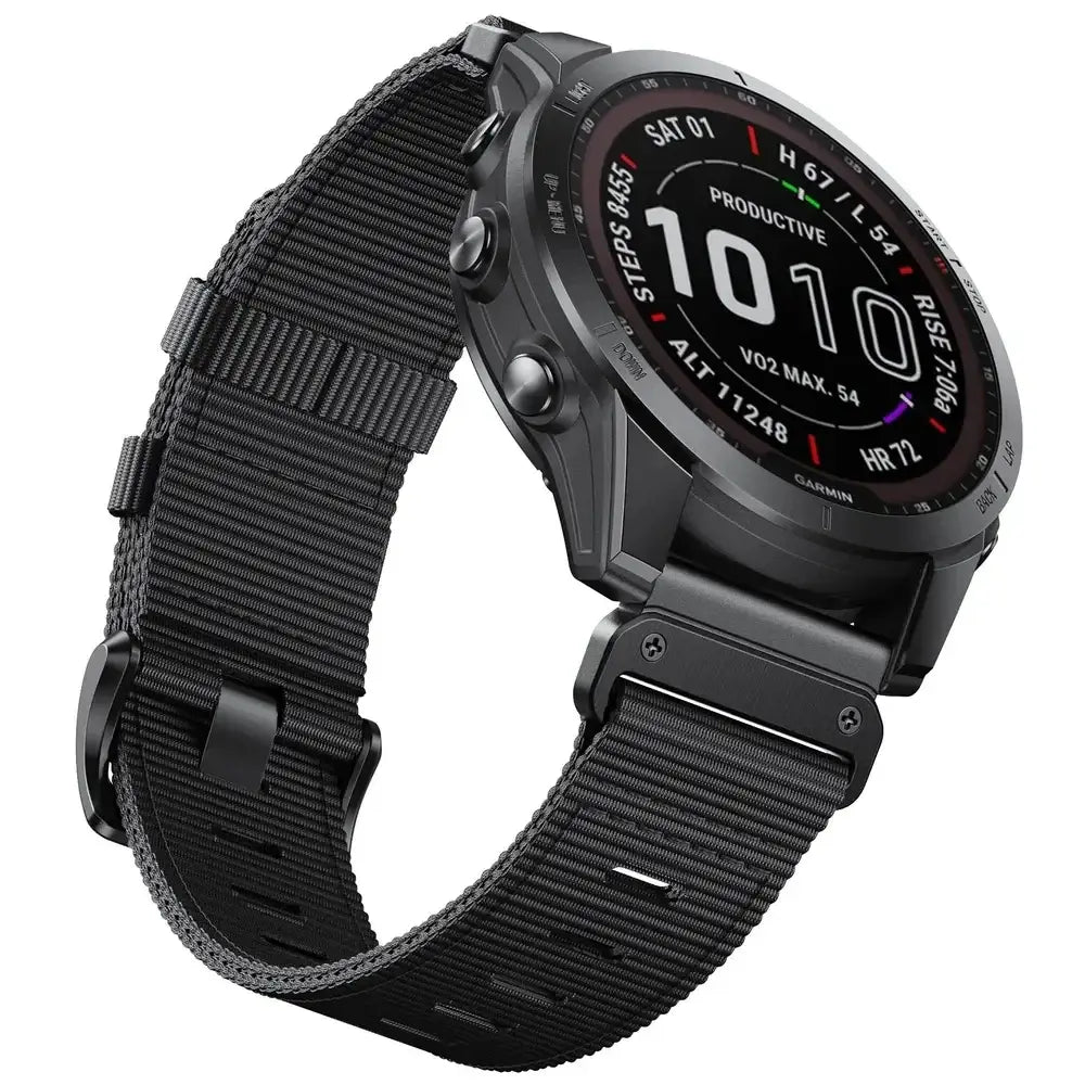 Garmin Tactical Nylon Strap - Durable QuickFit Band