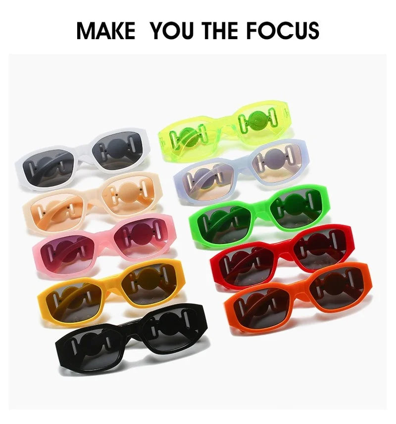 Vintage Small Rectangle Sunglasses