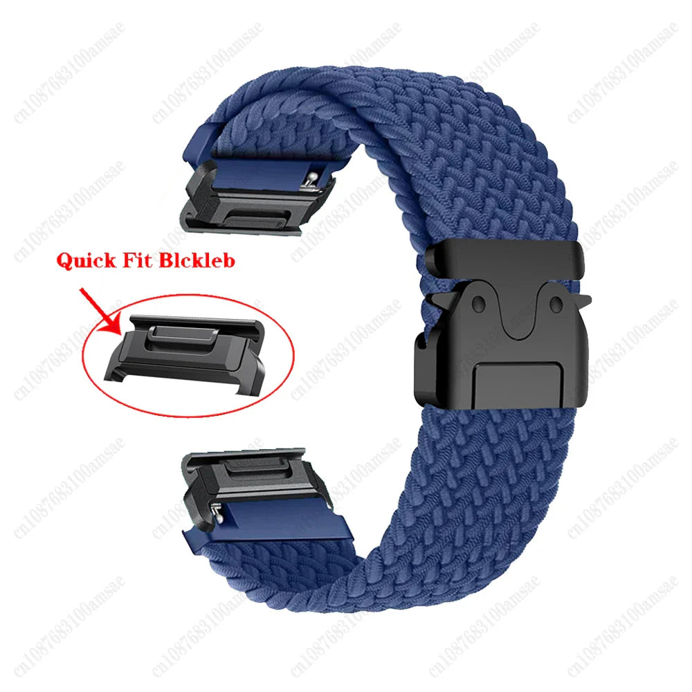 Garmin Braided Nylon Strap - Durable, Lightweight, Colorful