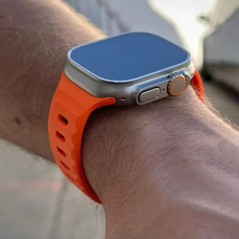 Apple Watch Silicone Strap - Premium Flexible Design