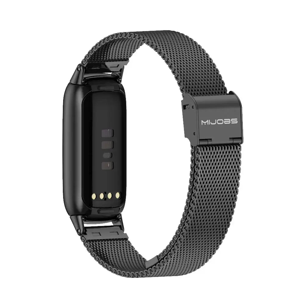 Fitbit Luxe Stainless Steel Milanese Band - Elegant Design