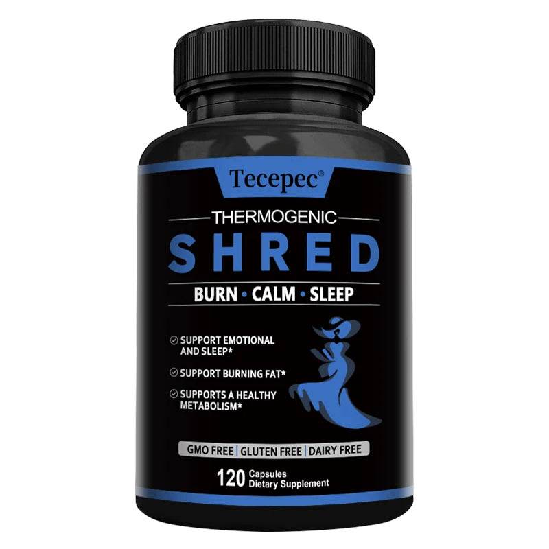 Fat Burner, Powerful Thermogenic Weight Loss, Relaxing Sleep, Metabolism Booster, Nighttime Appetite Suppressant, 120 Capsules