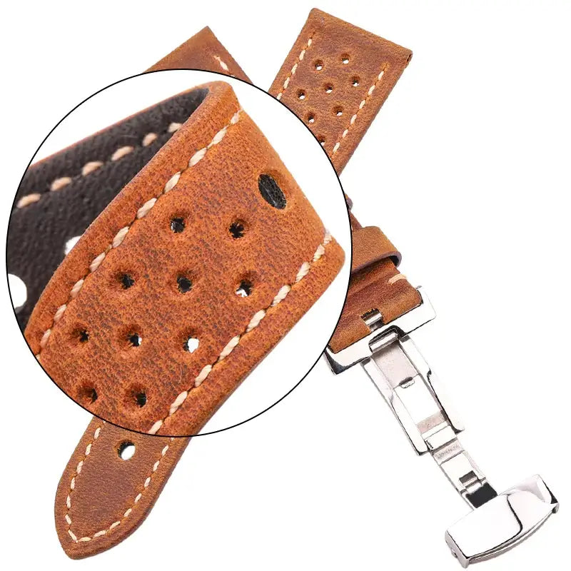 Suunto Leather Band - Breathable Comfortable Stylish Design