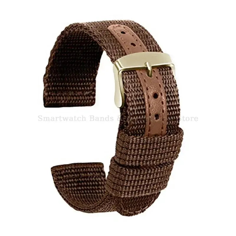 Ticwatch Nylon and Leather Band Eco-Friendly Stylish Design
