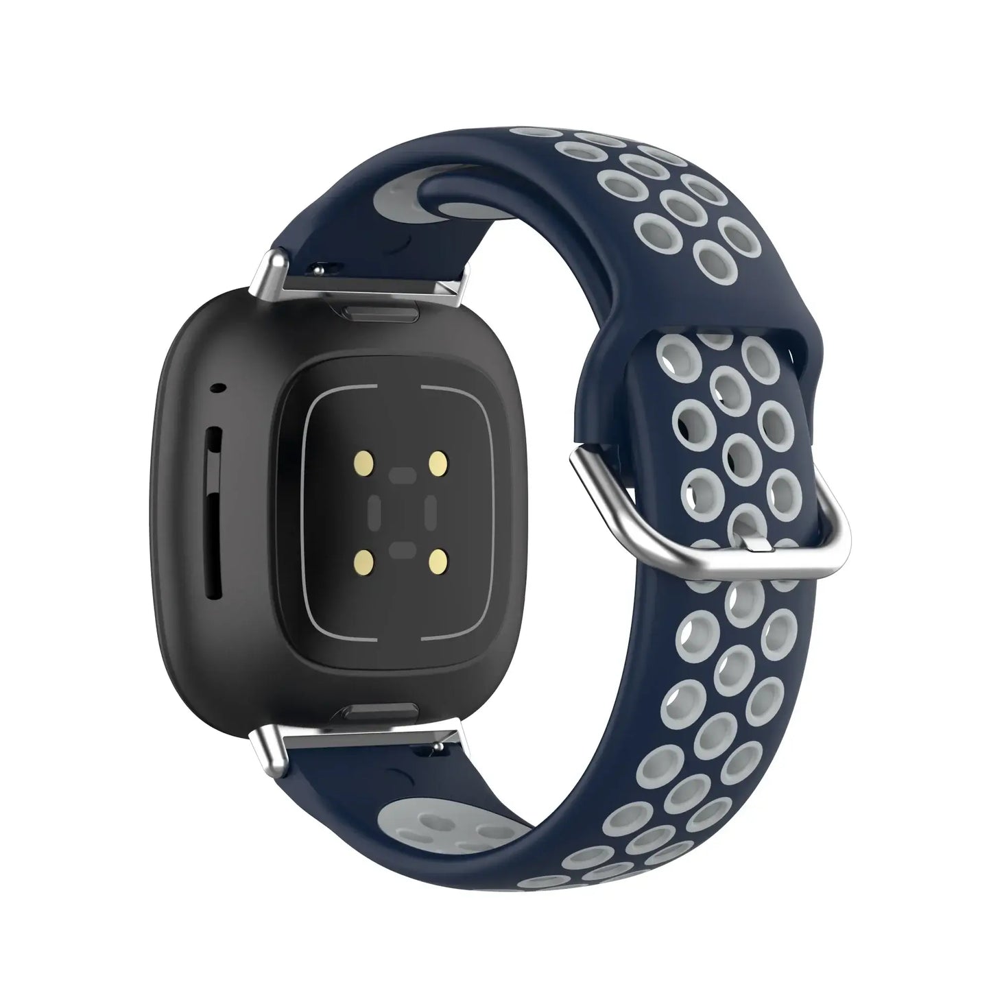Fitbit Versa & Sense Silicone Band - Breathable Stylish Straps