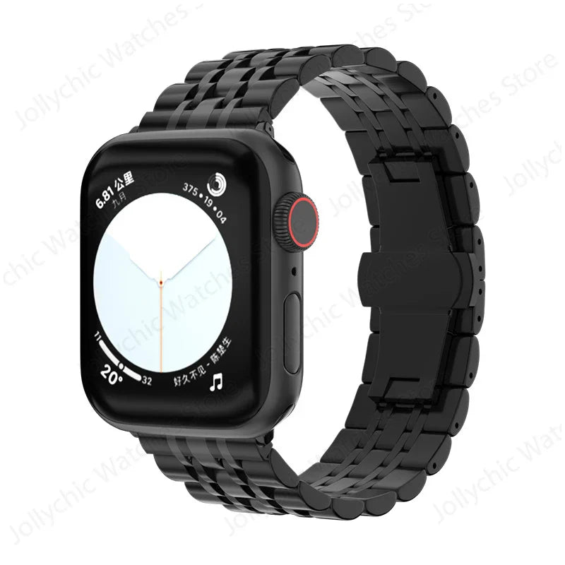 Apple Watch Stainless Steel Band - Elegant, Durable Design