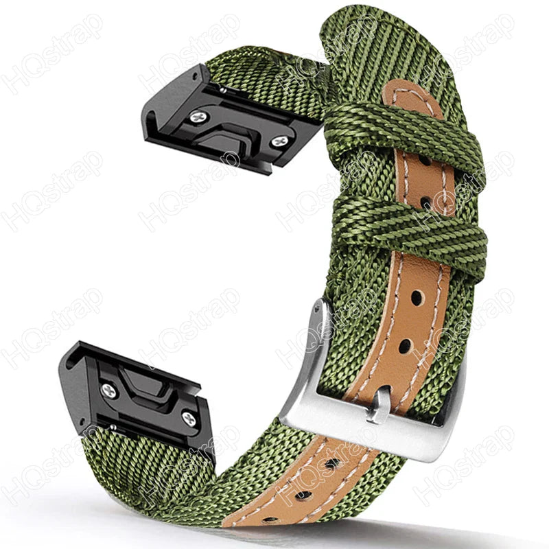Garmin Sport Nylon Strap - Breathable Comfortable Design