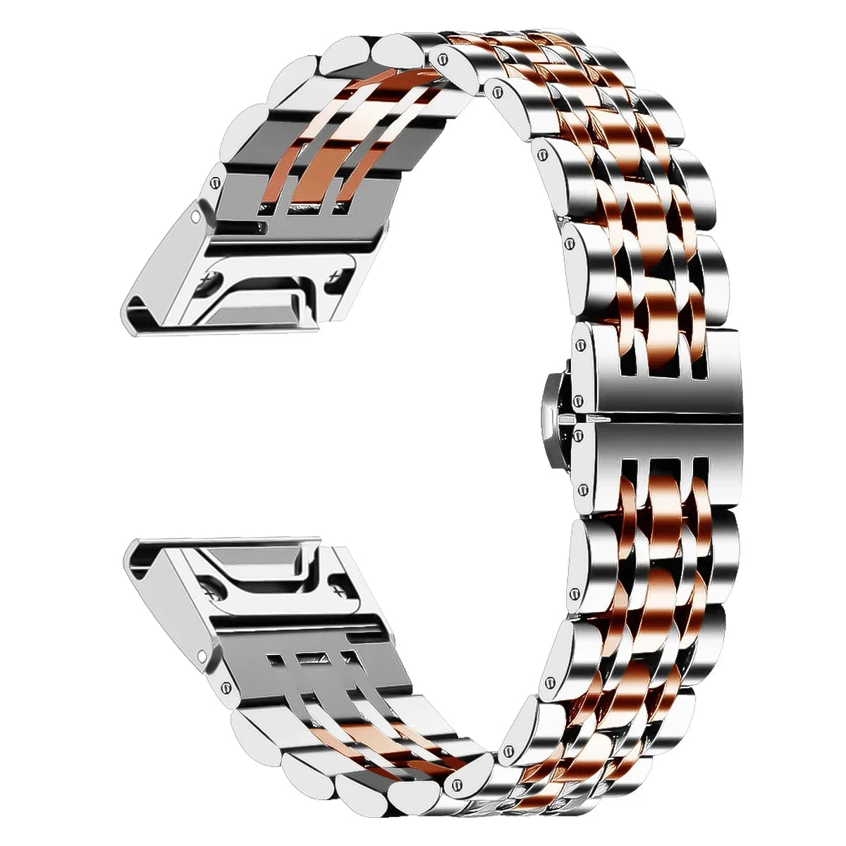 Garmin QuickFit 20/22/26mm Stainless Steel Multi-Link Bracelet
