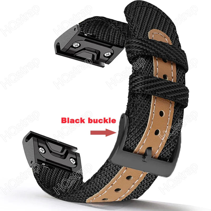 Garmin Sport Nylon Strap - Breathable Comfortable Design